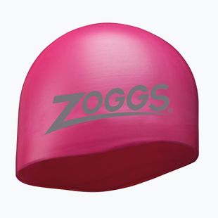 Plavecká čepice Zoggs Ows Silicone Mid pink