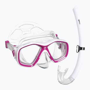 Dětská sada na šnorchlování Mares Tapu Jr pink/white/clear