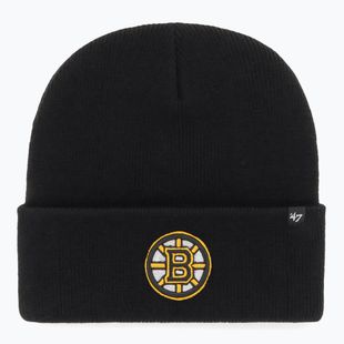 Zimní čepice 47 Brand NHL Boston Bruins Haymaker black