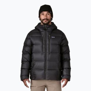 Pánská péřová bunda Patagonia Fitz Roy Down Hoody black