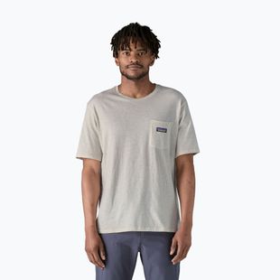 Pánské tričko Patagonia Daily Pocket Tee birch white