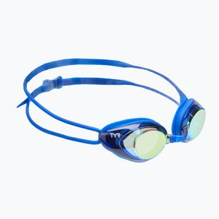Plavecké brýle TYR Blackhawk Racing Mirrored gold/ royal