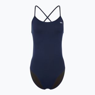 Dámské jednodílné plavky TYR Solid Trinityfit Durafast Elite navy