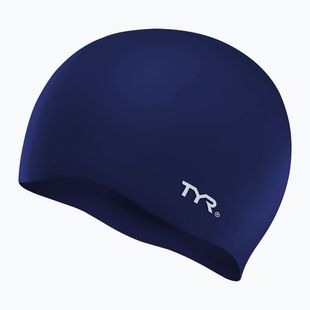 Plavecká čepice TYR Wrinkle Free Silicone navy