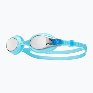 Dětské plavecké brýle TYR Swimple Metallized silver / blue