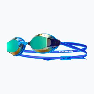 Dámské plavecké brýle TYR Blackops 140 Ev Racing Mirrored royal/light blue