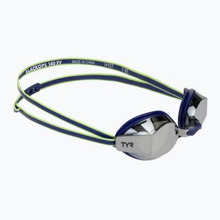 Plavecké brýle TYR Blackops 140 Ev Racing Mirrorednavy/lime