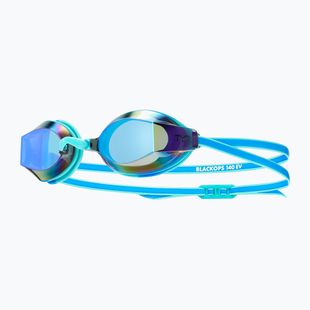 Dětské plavecké brýle TYR Blackops 140 Ev Racing Mirrored blue/turquoise