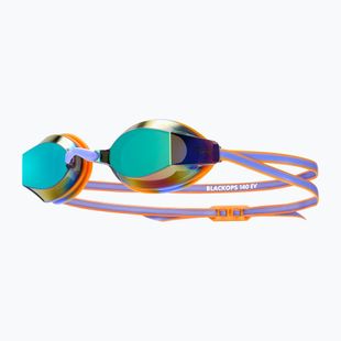 Dětské plavecké brýle TYR Blackops 140 Ev Racing Mirrored purple/orange