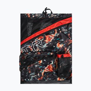 Plavecký pytel TYR Elite Team Mesh 40 l orange / aqua / black
