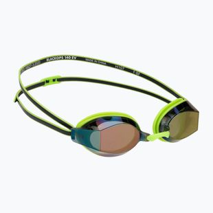 Plavecké brýle TYR Blackops 140 Ev Racing Mirrored bright green/black