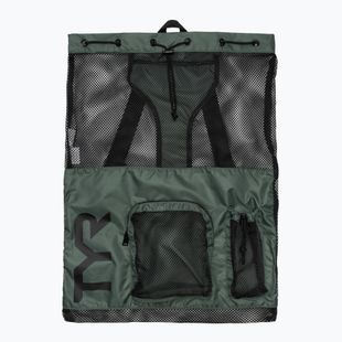 Vak do plavání TYR Big Mesh Mummy 40 l olive