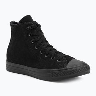 Tenisky Converse Chuck Taylor All Star Hi Suede Faux Fur black