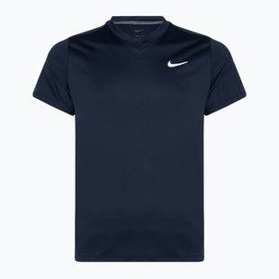 Pánské tenisové tričko Nike Court Dri-FIT Victory obsidian/obsidián/white