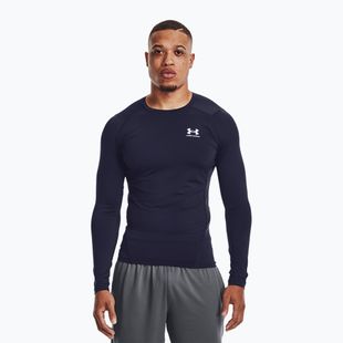 Pánské tričko Under Armour HG Armour Comp training longsleeve navy blue 1361524-410