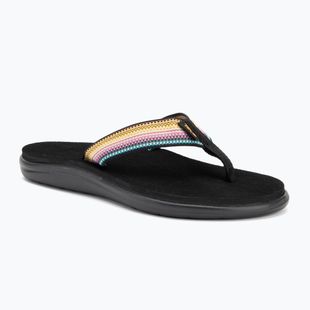 Dámské žabky Teva Voya Flip antiguous black multi
