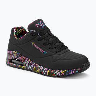 Dámské boty  SKECHERS Uno Loving Love black