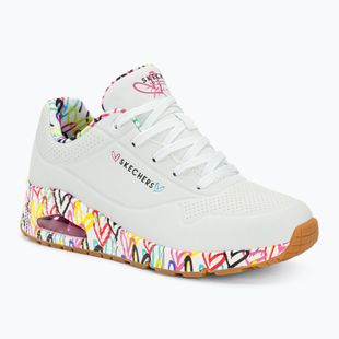 Dámské boty  SKECHERS Uno Loving Love white/multi