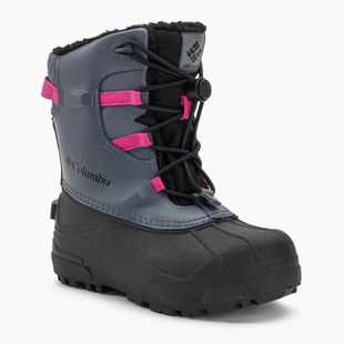 Columbia Bugaboot Celsius Dětské sněhové boty graphite/wild fuchsia