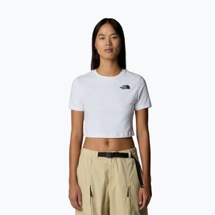 Dámské tričko The North Face Essential Cropped Slim Tee tnf white