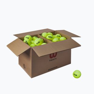 Tenisové míče Wilson Trinity Club 72 pcs. yellow