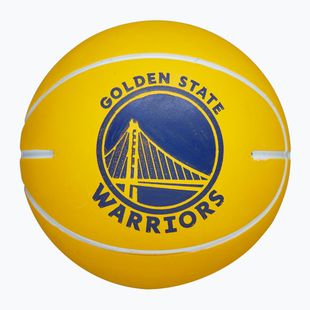 Míč Super Mini Wilson NBA Dribbler Golden State Warriors yellow