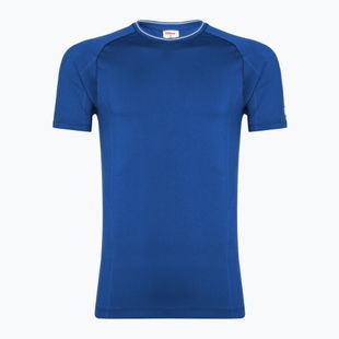 Pánské tričko  Wilson Team Seamless Crew royal blue