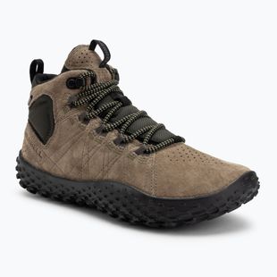 Pánské barefoot boty Merrell Wrapt Mid WP olive/black