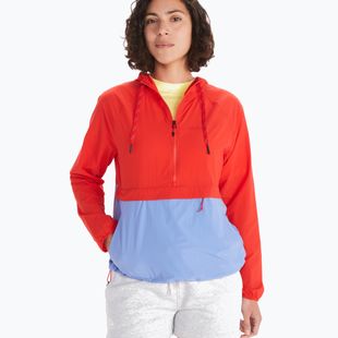 Dámská bunda větrovka Marmot Campana Anorak červeno-modrá M1263221749