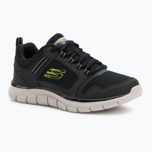 Pánské boty  SKECHERS Track Knockhill black/lime