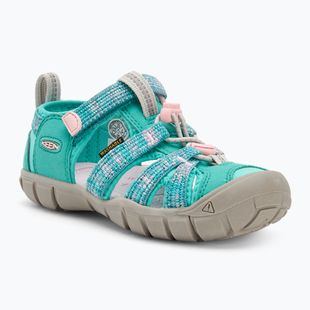 Dětské sandály KEEN Seacamp II CNX aqua/giggle pink