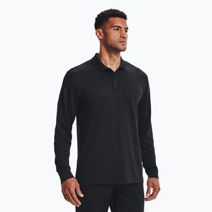 Pánské tričko longsleeve Under Armour Tactical Performance Polo 2.0 black/black