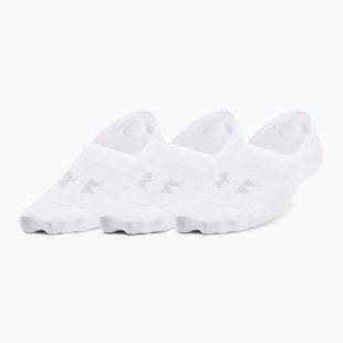 Dámské sportovní ponožky  Under Armour Breathe Lite Ultra Low 3P white/white/mod gray
