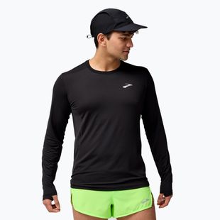 Pánské běžecké tričko longsleeve Brooks Atmosphere 3.0 black