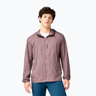 Pánská běžecká bunda Brooks Canopy Packable Jacket brown