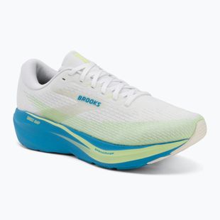Pánské běžecké boty Brooks Ghost Amp white/blue/paradise green