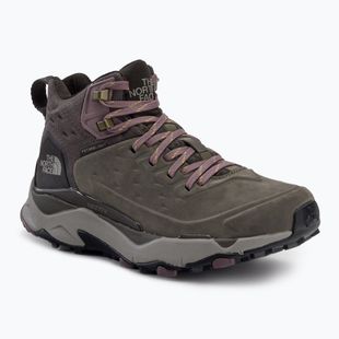 Dámská trekingová obuv The North Face Vectiv Exploris Mid Futurelight Lthr hnědá NF0A5G3AMD01