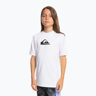 Dětské plavecké tričko Quiksilver Solid Streak white