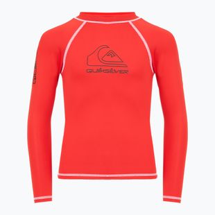 Dětské plavecké tričko Longsleeve Quiksilver On Tour red