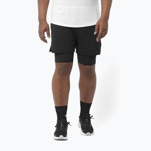 Pánské běžecké šortky Salomon Sense 2IN1 deep black