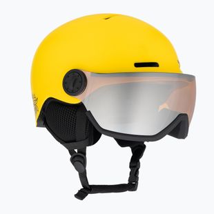 Dětská lyžařská helma Salomon Orka Visor vibrant yellow