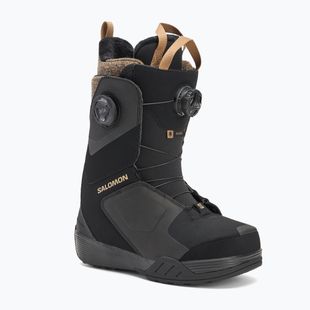 Dámské snowboardové boty Salomon Kiana Dual Boa W black/black/sepia tint