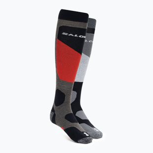 Salomon S/Access lyžařské ponožky 2 páry černá/beluga