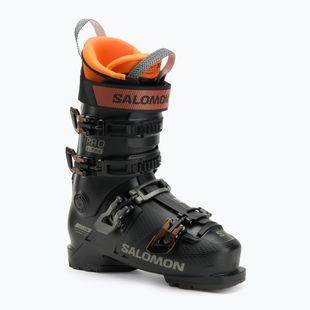 Pánské lyžáky Salomon S/Pro Alpha 100 GW black/dark grey metallic/orange tiger