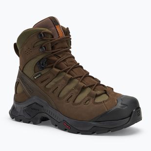 Turistické boty Salomon Quest Tracker GTX earth brown/green/black