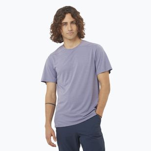 Pánské tričko Salomon Outline Tee blue granite