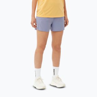 Dámské běžecké šortky Salomon SHAKEout Core 4" blue granite