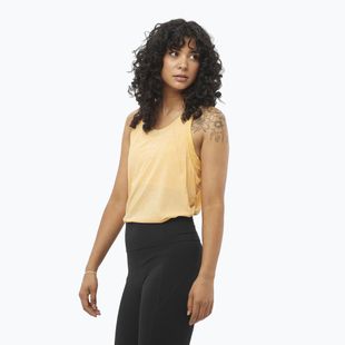 Dámské běžecké tílko Salomon SHAKEout Air Tank warm apricot