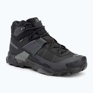Pánské trekové boty Salomon X Ultra 5 MID Wide GTX black/asphalt/castlerock