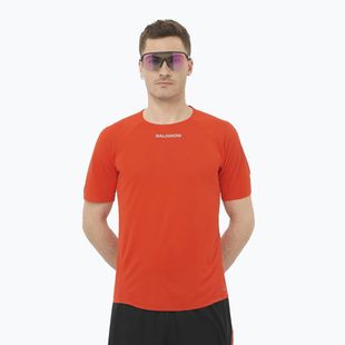 Pánské běžecké tričko Salomon S/Lab Speed Tee flery red